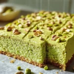 Pistachio Sheet Cake