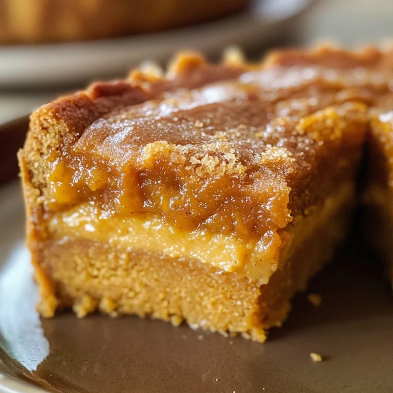 Pumpkin Gooey Butter Cake Recipe