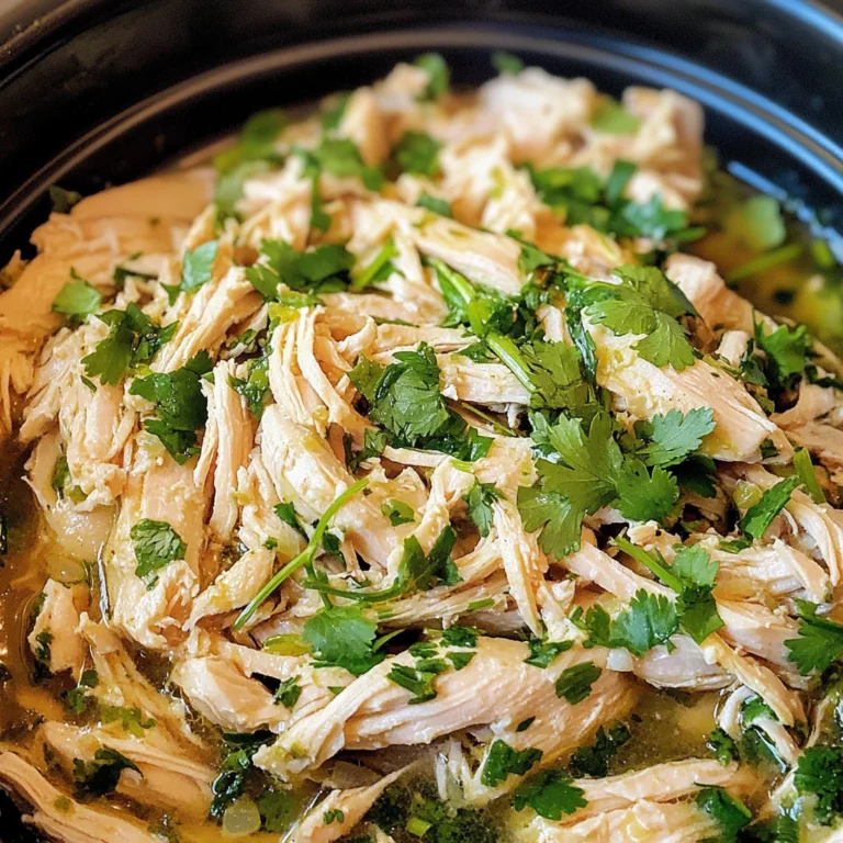 Slow Cooker Cilantro Lime Chicken
