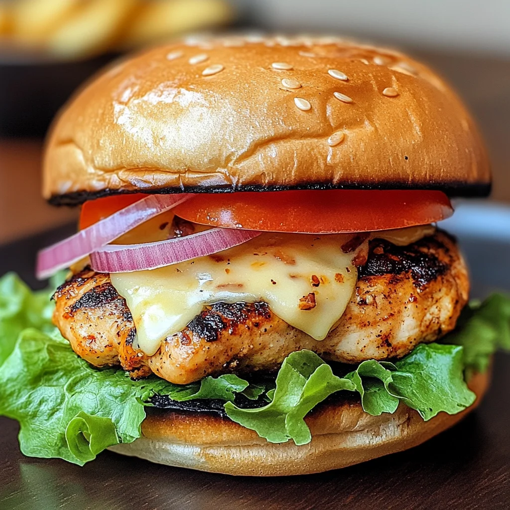Spicy Chipotle Chicken Burger
