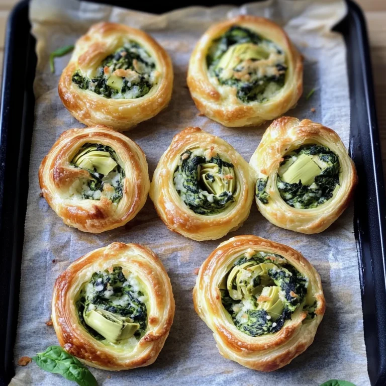 Spinach Artichoke Swirls