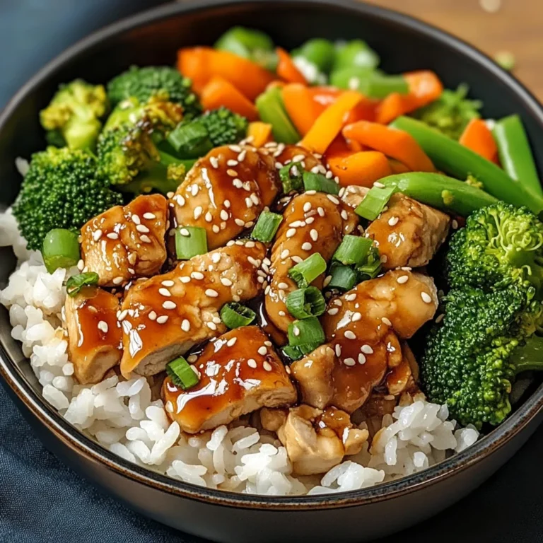 Teriyaki Chicken Rice Bowl