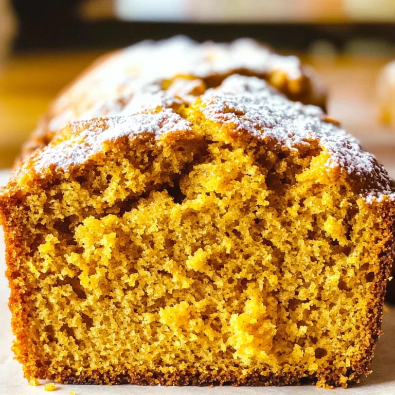 Vanilla Pudding Pumpkin Bread