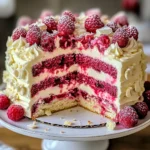 White Chocolate Raspberry Dream Cake : A Heavenly Dessert